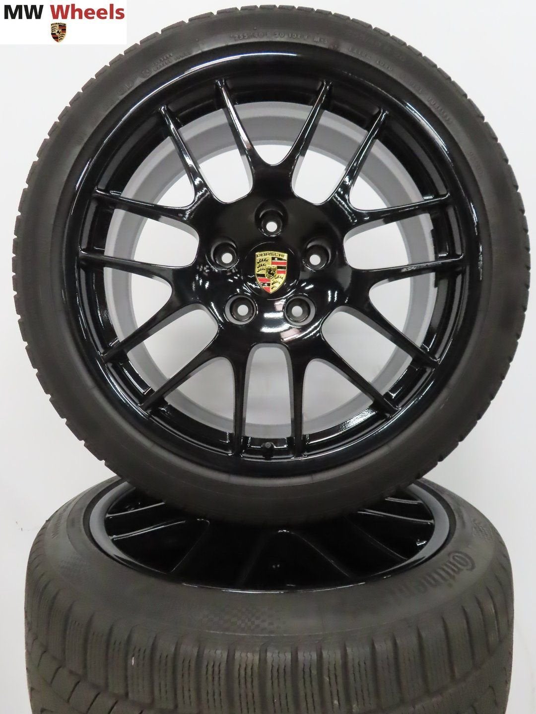 Originele Porsche 20 inch Panamera velgen met winterbanden, Gebruikt, 255 mm, -, -