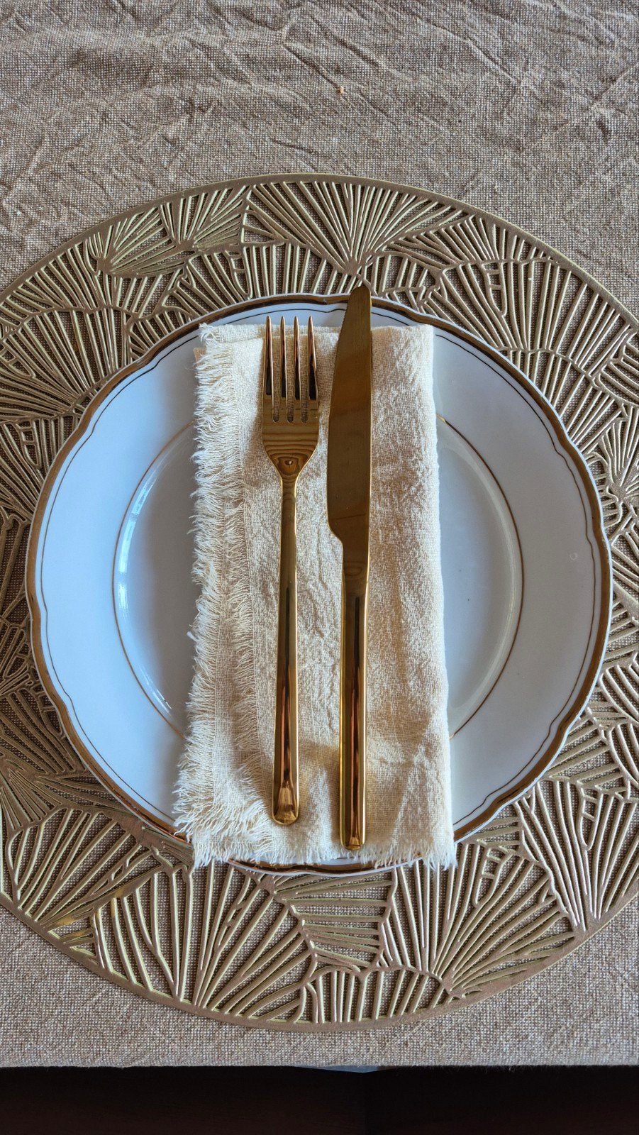 Stoffen servetten (48 stuks), Antiek en Kunst, Ophalen