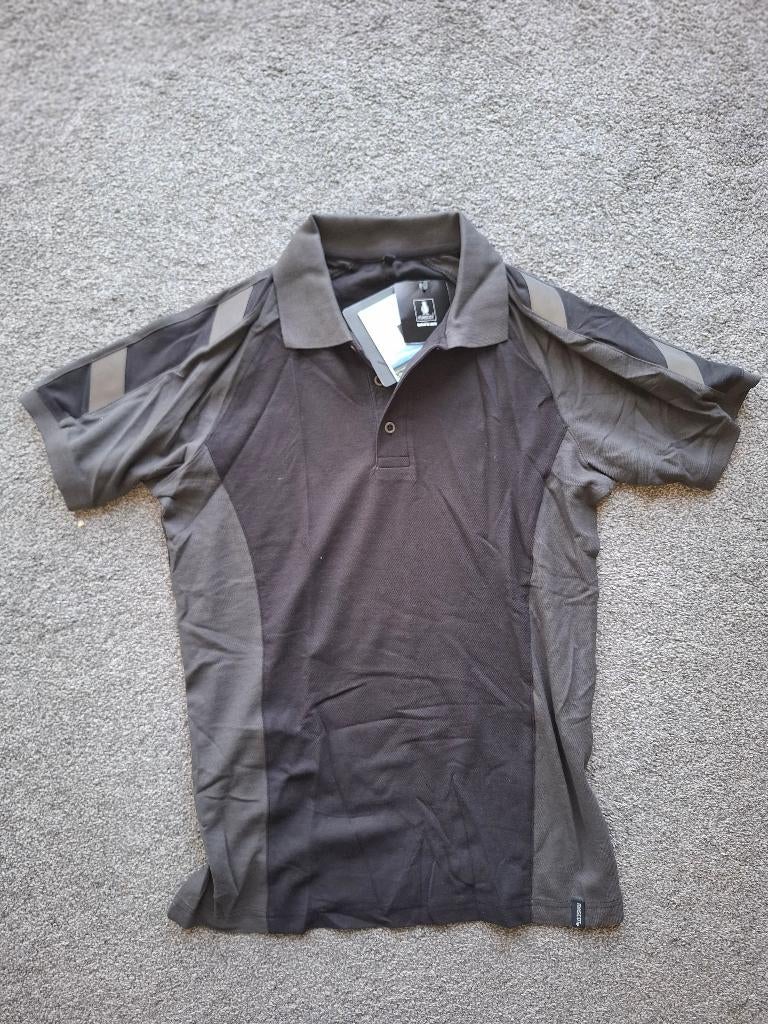 Polo MASCOT Bottrop 50502-206-0918, neuf, noir, taille M, Enlèvement ou Envoi, Neuf, Hommes, Mascot