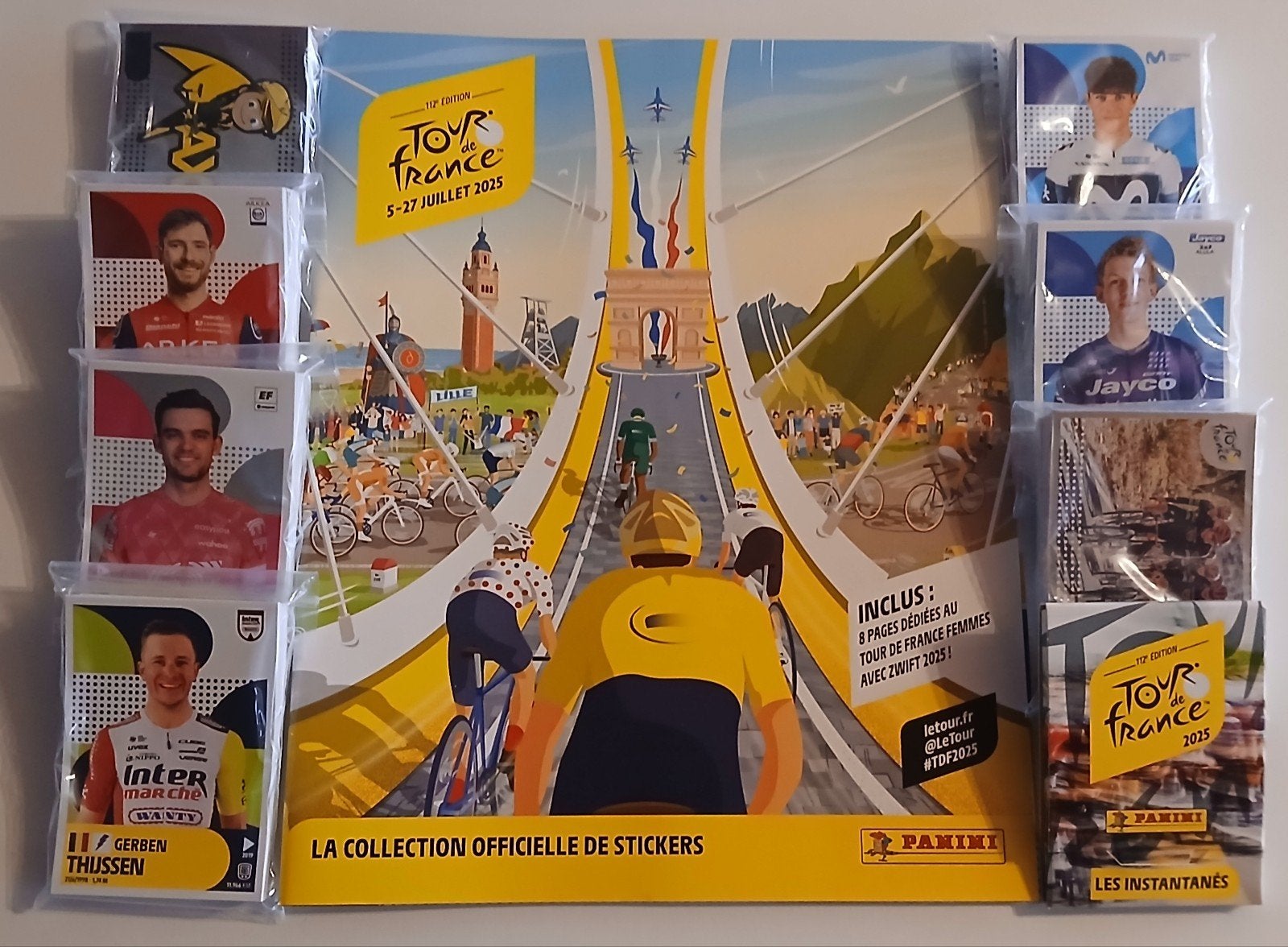 Panini Tour de France 2025 ( Set Complet ), Verzenden, Nieuw