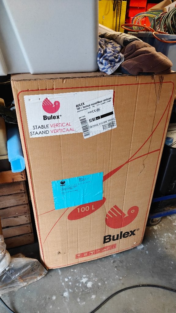 Bulex boiler 100l, 100 litres ou plus, Enlèvement, Neuf, Boiler