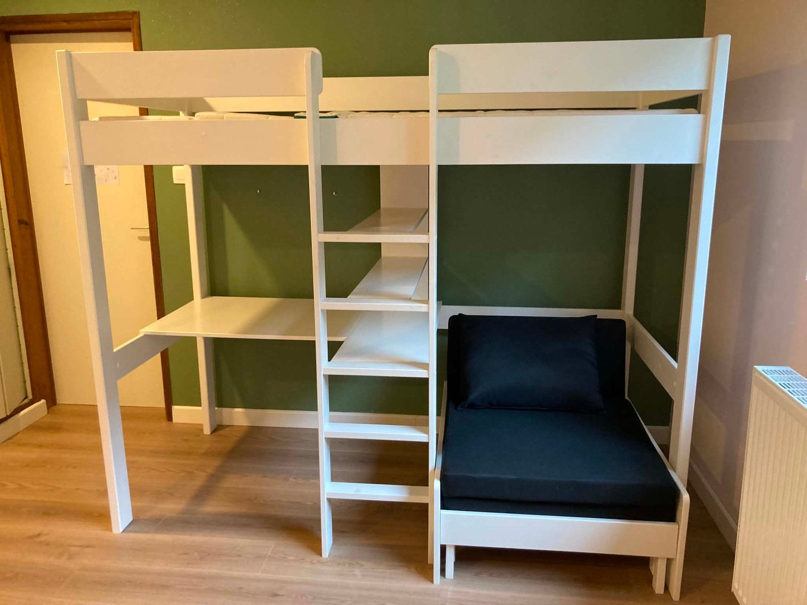 Vipack Pino hoogslaper met zetelbed, Enlèvement, Lit mezzanine