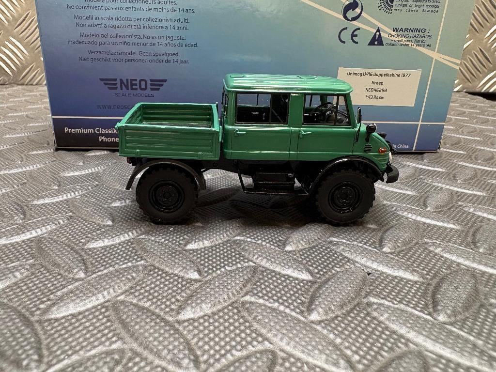 UNIMOG U 416 DOKA - MERCEDES-BENZ - NEO 1/43, Verzenden, Nieuw, Bus of Vrachtwagen, Overige merken