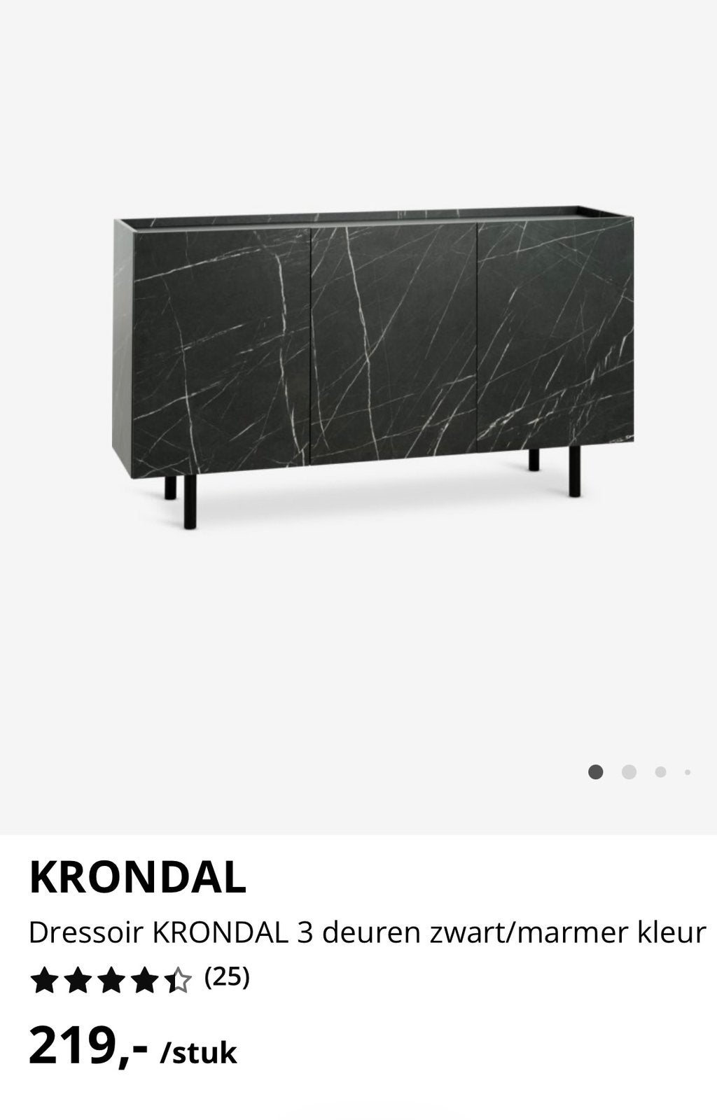 Dressoir met bijpassende salontafel, Maison & Meubles, Armoires | Armoires murales, Enlèvement, Comme neuf