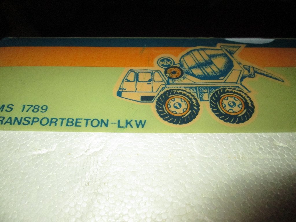 transportbetonwagen  speelgoed, Verzamelen, Ophalen, Gebruikt, Auto's
