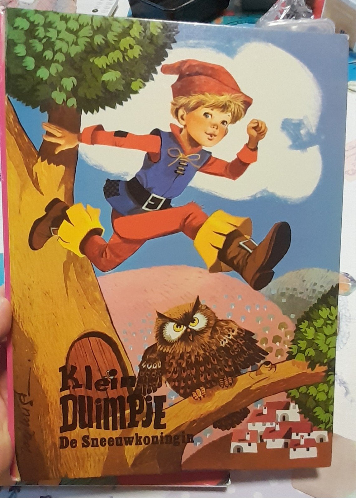 Boek Klein duimpje en de sneeuwkoningin, Ophalen of Verzenden