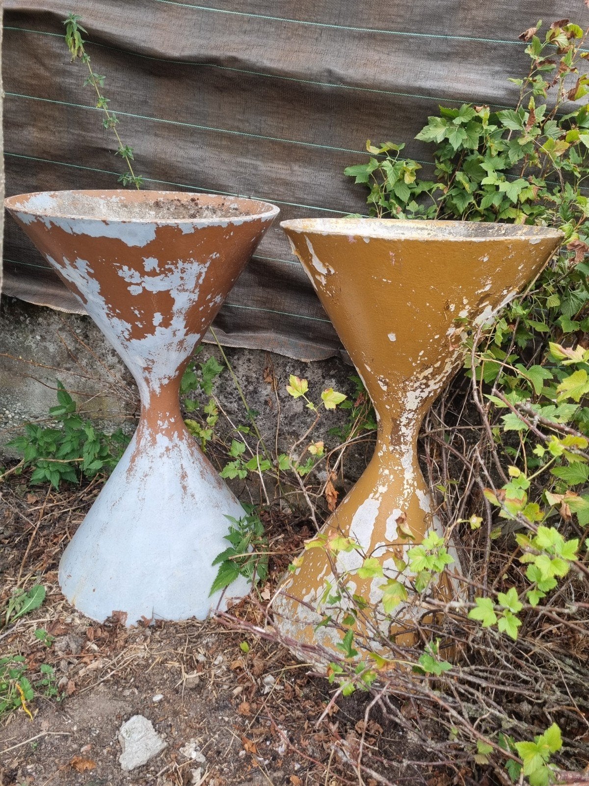 grandes jardinière vintage diabolo, Jardin & Terrasse, Enlèvement