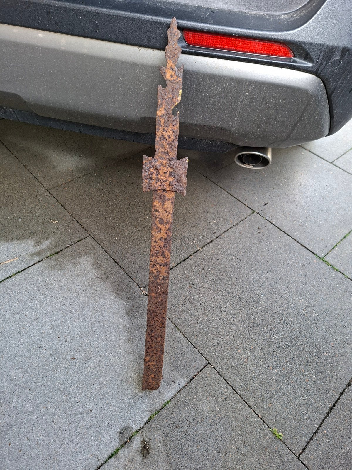 Duitse ww2 prikkeldraad, Ophalen