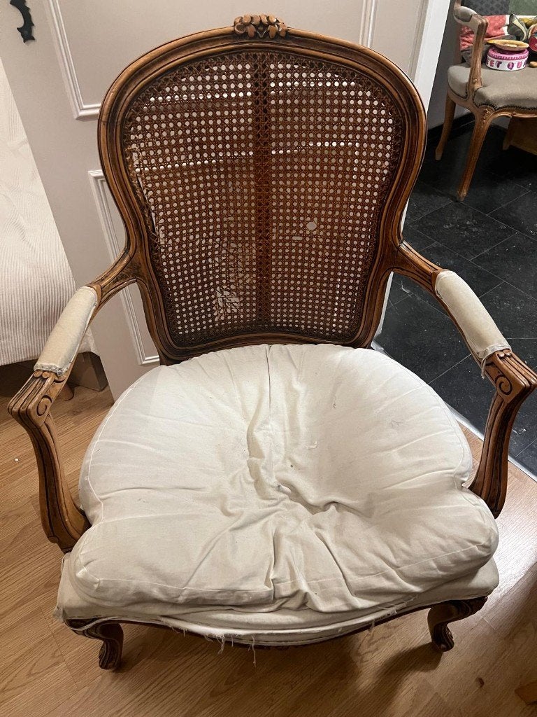 fauteuil cabriolet à restaurer, Enlèvement