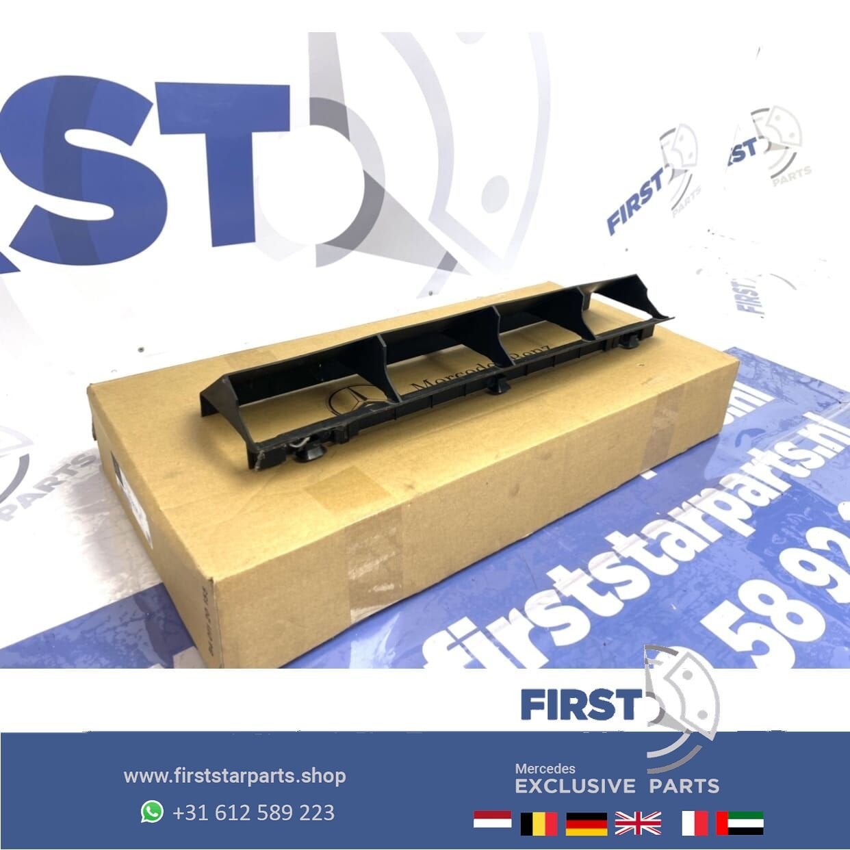 W204 C63 W212 E63 AMG OLIEKOELER LUCHT GELEIDER PLASTIC HOUD, Gebruikt, -, Voor, Ophalen of Verzenden