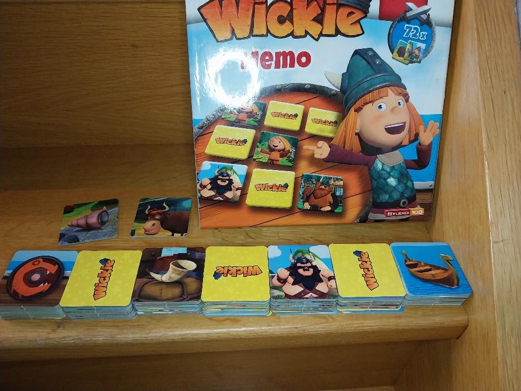Wickie memory-spel, Ophalen of Verzenden, Zo goed als nieuw