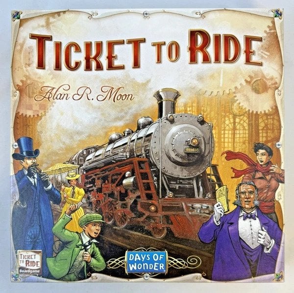 Days of Wonder Ticket to Ride Amerika Bordspel Compleet spel, Een of twee spelers, Verzenden, Zo goed als nieuw, Days of Wonder