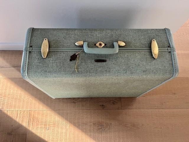 Vintage valies van Samsonite, Ophalen
