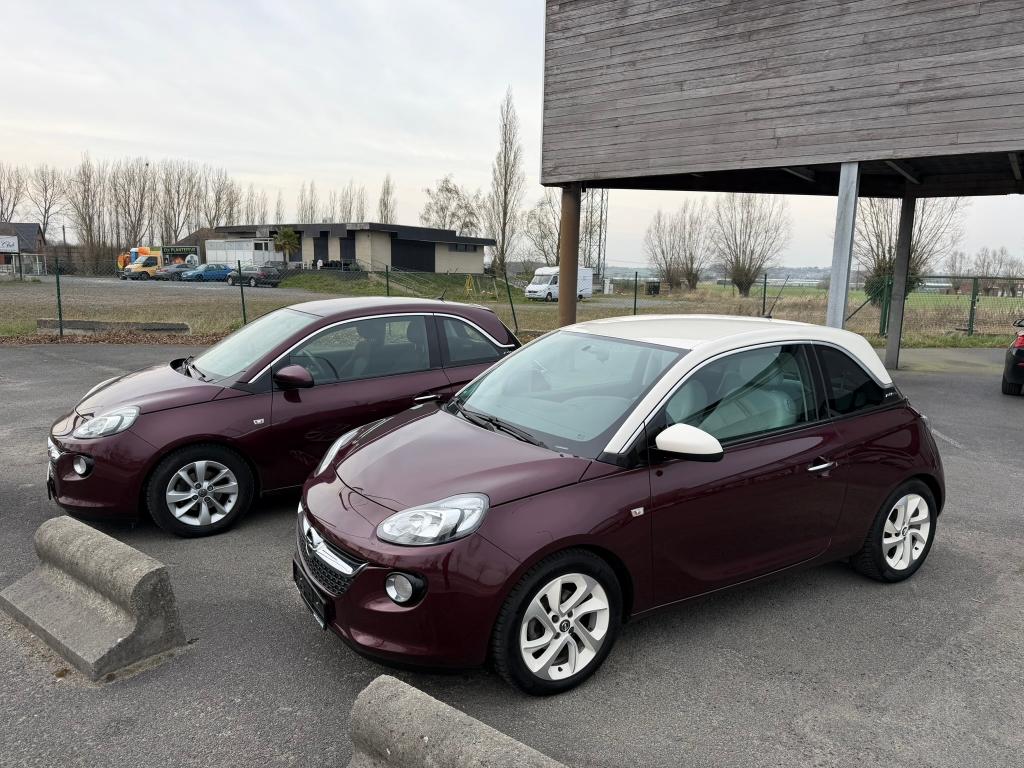 2 stuks van de Opel Adam op stock weinig km in benzine, Auto's, Opel, Bedrijf, Te koop, ADAM, ABS, Airbags, Airconditioning, Automatische klimaatregeling