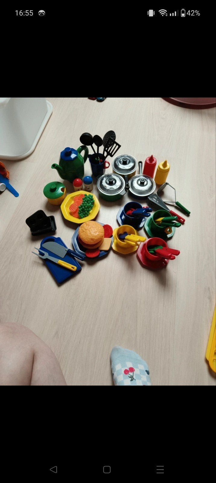 Setje voor een keukentje, Ophalen of Verzenden, Gebruikt, Jongen of Meisje