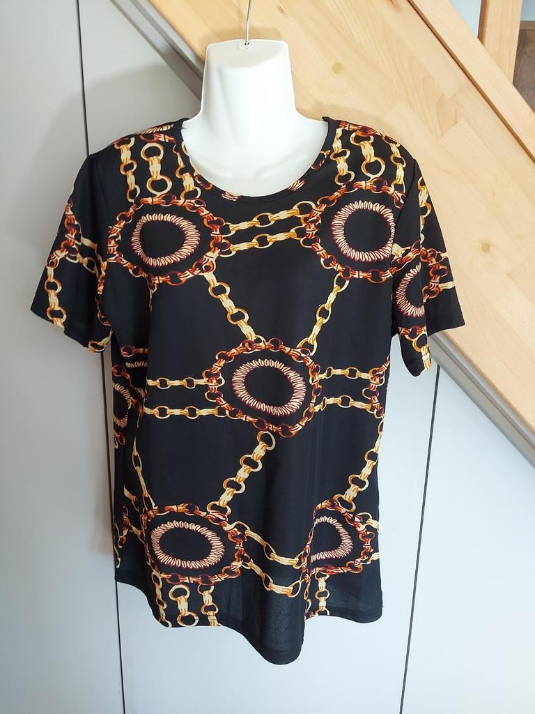 Tee-shirt 2XL/3XL, Kleding | Dames, Topjes, Ophalen of Verzenden, Zwart