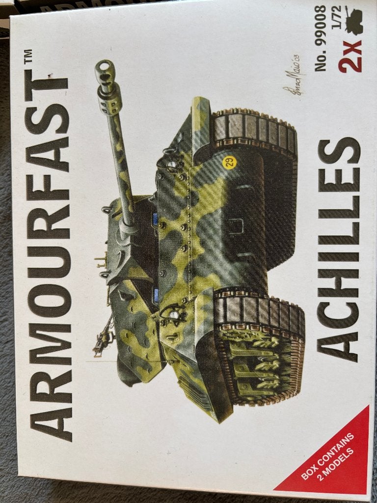 Armourfast Achilles Tankvernietiger 1/72, Hobby en Vrije tijd, Modelbouw | Auto's en Voertuigen, Nieuw, Tank, 1:50 of kleiner