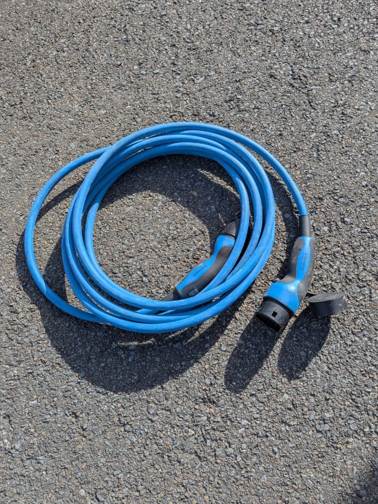 Laafkabel type 2 Mennekens, Autos : Divers, Enlèvement, Comme neuf, Câble de charge