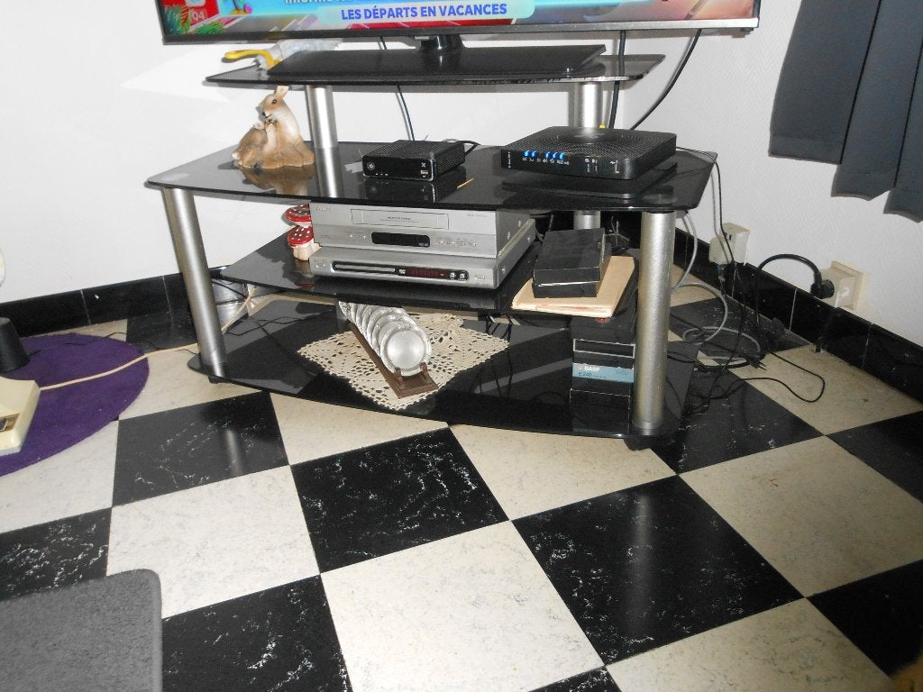 MEUBLE TV, Enlèvement, Comme neuf, Verre