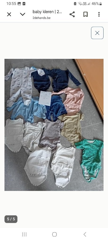 Rompertjes maar 50 tem 104, Kinderen en Baby's, Babykleding | Maat 50, Ophalen, Gebruikt, Jongetje of Meisje