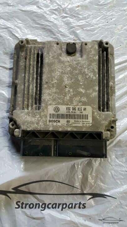 ECU Motormanagement Bosch VW 03G906016AN Golf 5 2.0tdi 103kw, Volkswagen, -, Utilisé, -