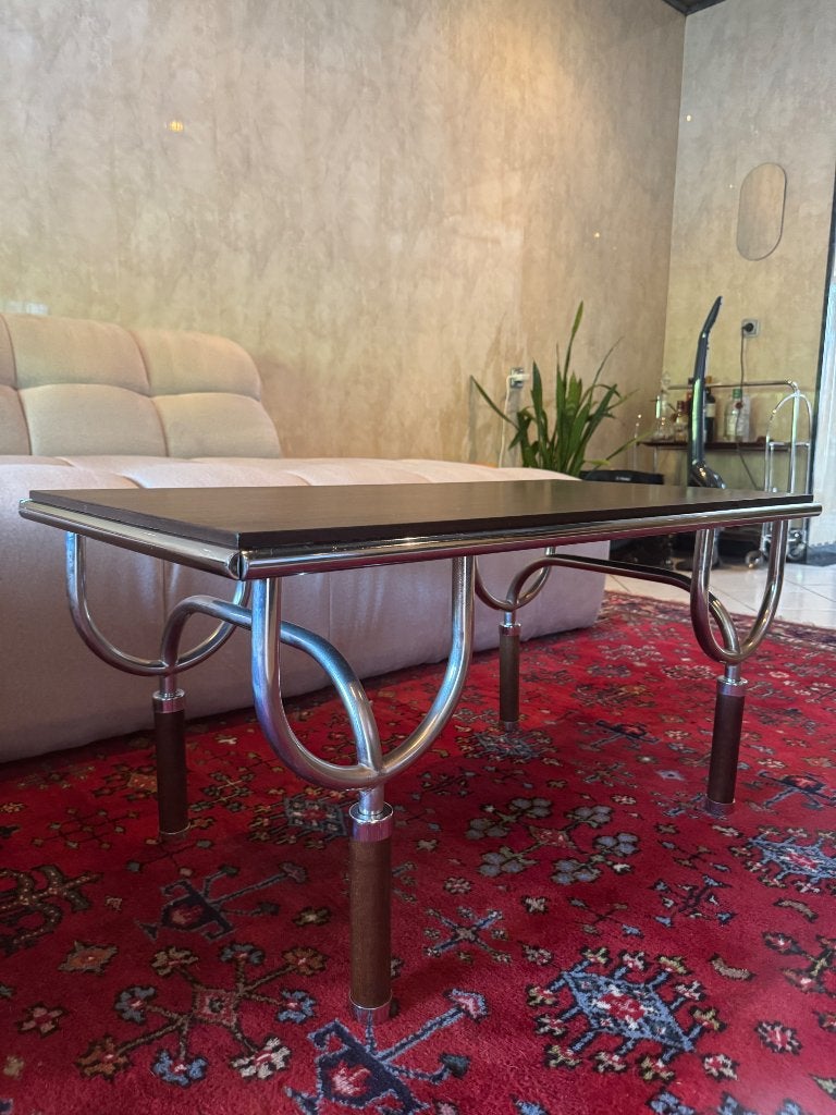Mid-Century Modern salontafel | vintage | chroom | retro, Antiek en Kunst, Ophalen