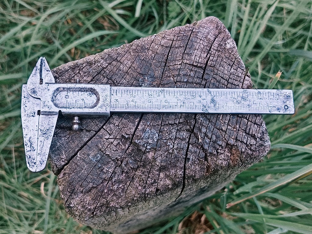 Oude schuifmaat gereedschap, Envoi, Utilisé