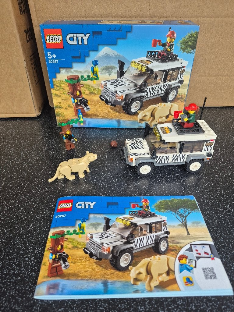 LEGO CITY 60267 SAFARI, Kinderen en Baby's, Speelgoed | Duplo en Lego, Ophalen, Lego, Compleet, Complete set