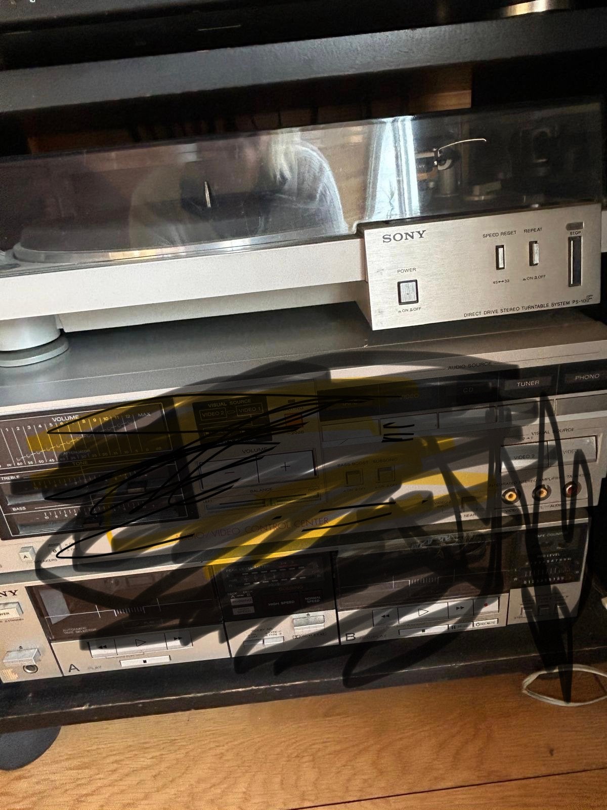 Un Sony PS-10F (entraînement direct), Audio, Tv en Foto, DVD spelers, Ophalen, Zo goed als nieuw, Sony