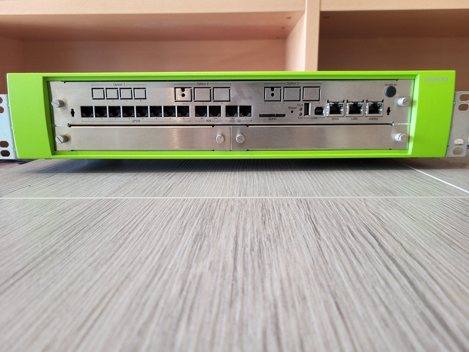 Siemens open scape business X3R, Enlèvement