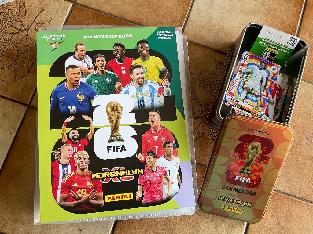 Cartes Panini coupe du monde 2026, Ophalen, Nieuw