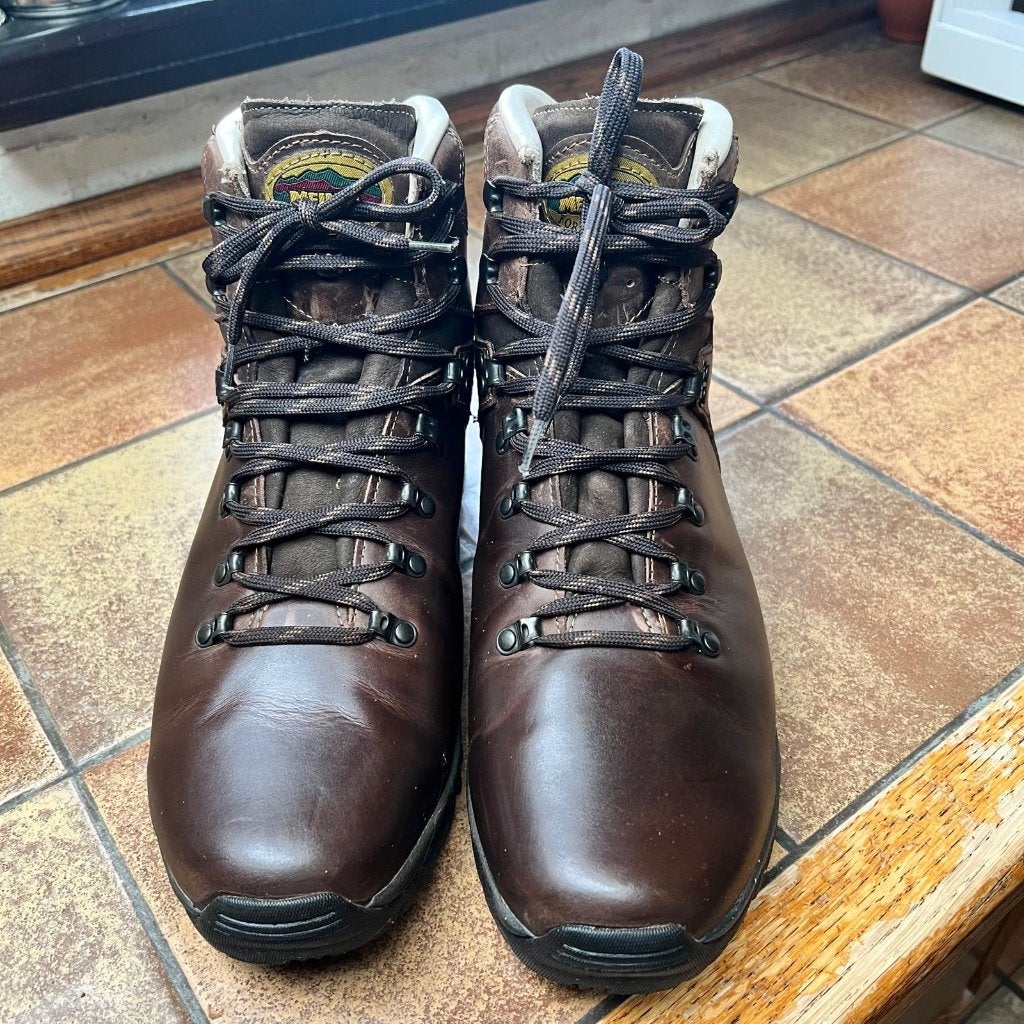 Meindl wandelschoenen categorie B, maat 47., Kleding | Heren, Bruin, Zo goed als nieuw, Meindl, Wandelschoenen