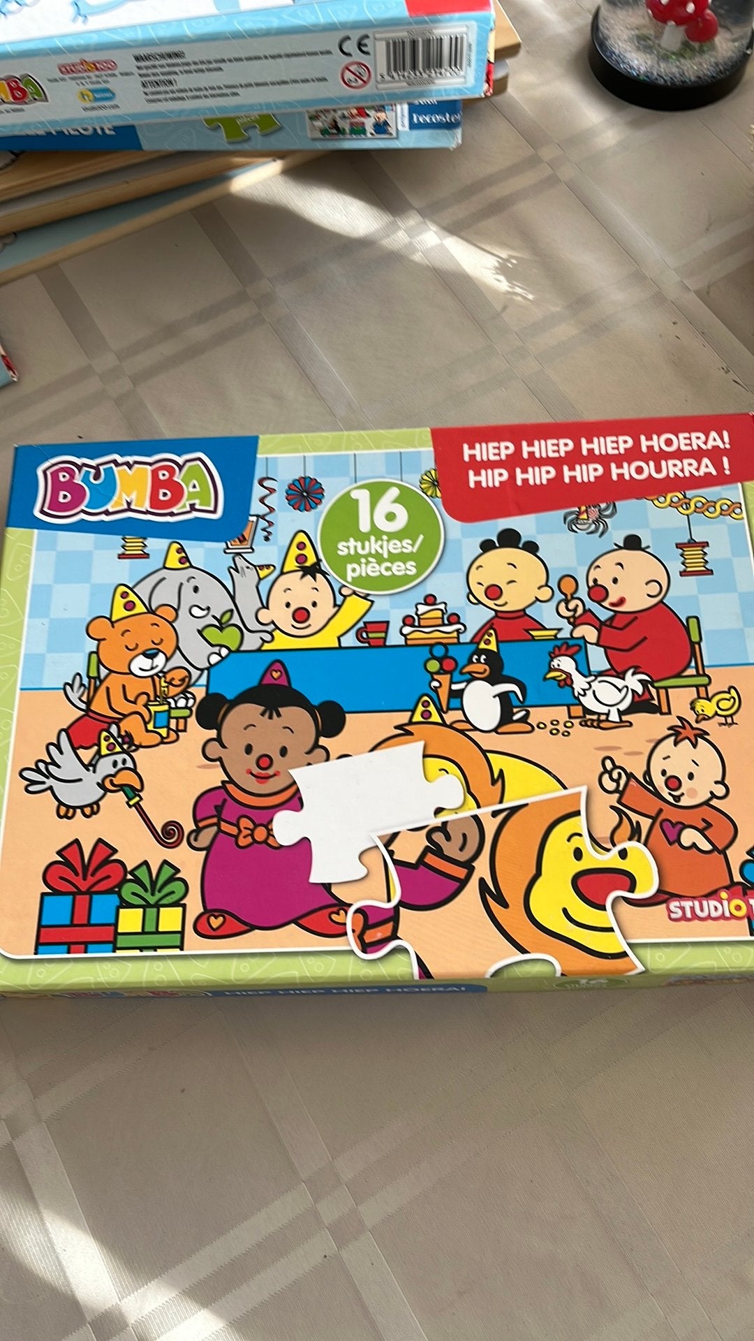 Bumba puzzel hiep hiep hoera, Kinderen en Baby's, Ophalen, Zo goed als nieuw