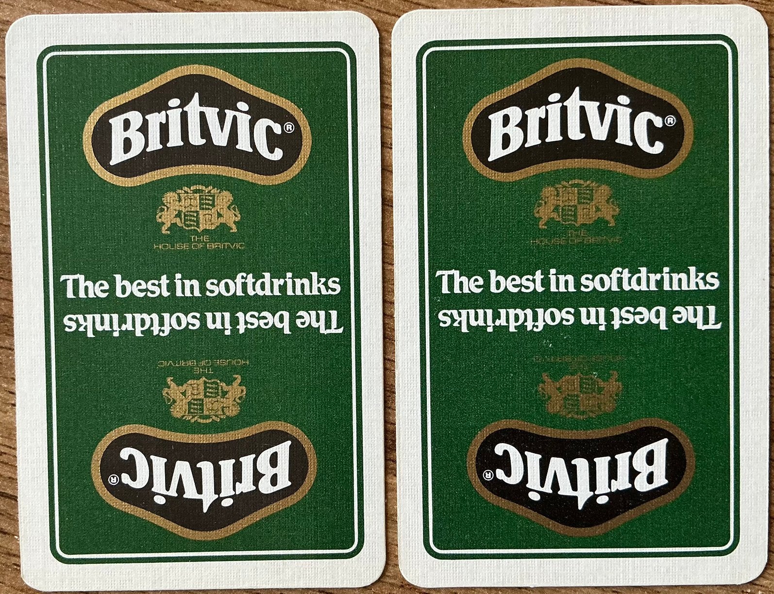 Jokers BRITVIC SOFTDRINKS, Ophalen of Verzenden, Zo goed als nieuw, Joker(s)