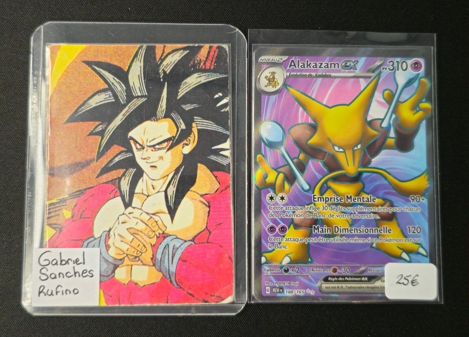 Carte Pokémon Alakazam ex 188/165 – Ultra Rare FR, Enlèvement, Neuf, Cartes en vrac, Foil