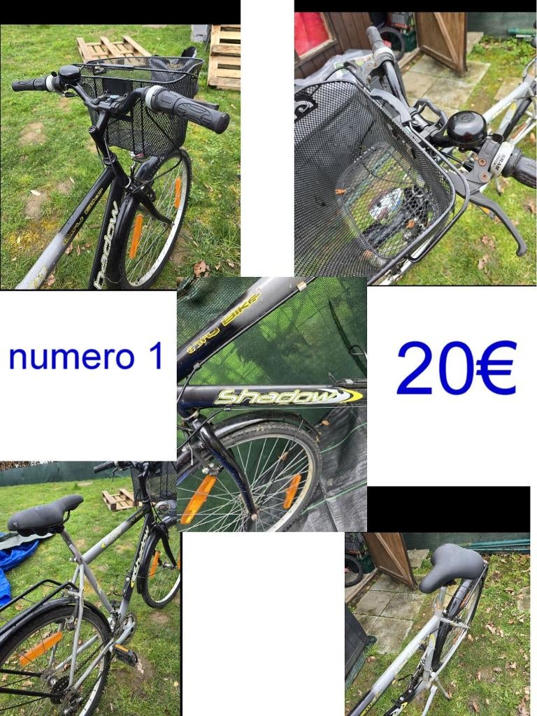 3 Vélos a vendre, Fietsen en Brommers, Ophalen, Gebruikt