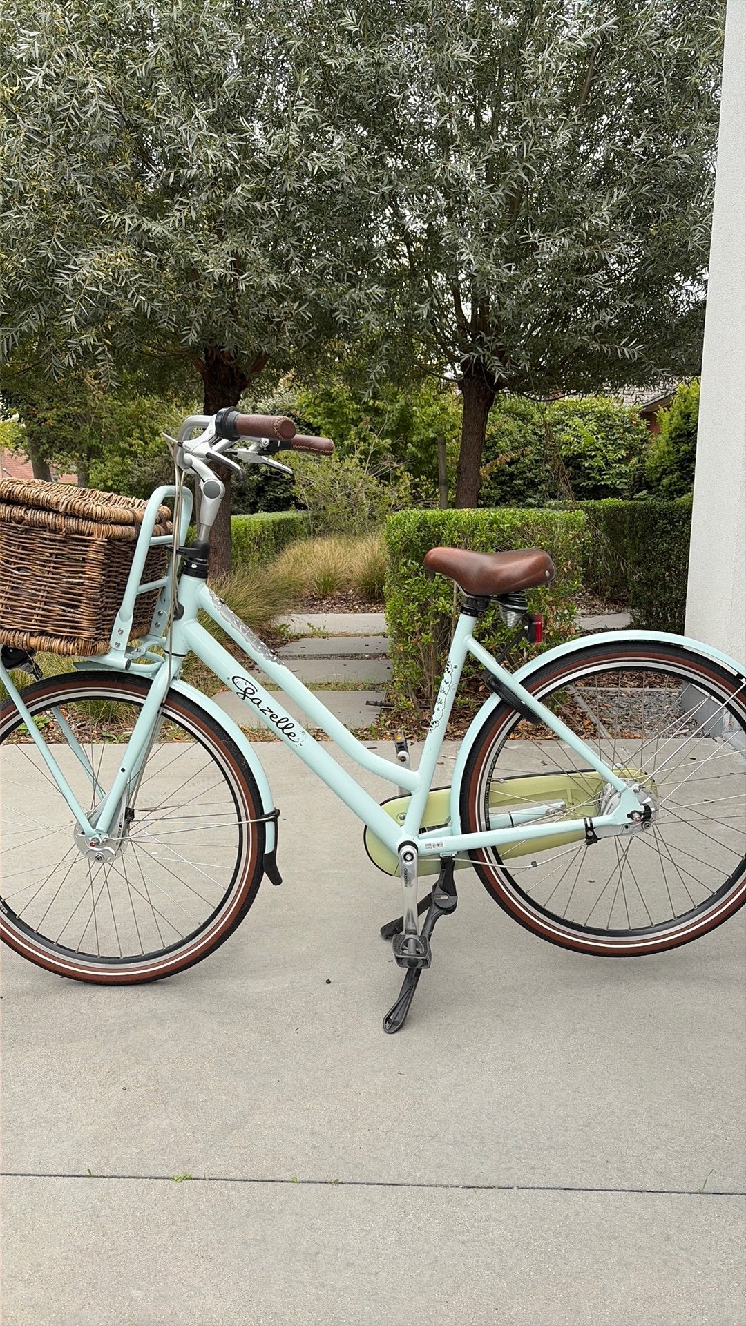 Gazelle Miss Grace (7 vitesses) - Menthe/Bleu clair, Vélos & Vélomoteurs, Vélos | Femmes | Vélos pour femme, Enlèvement, Comme neuf