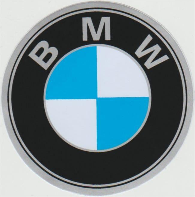 BMW Logo sticker #2, Motoren, Accessoires | Stickers, Verzenden