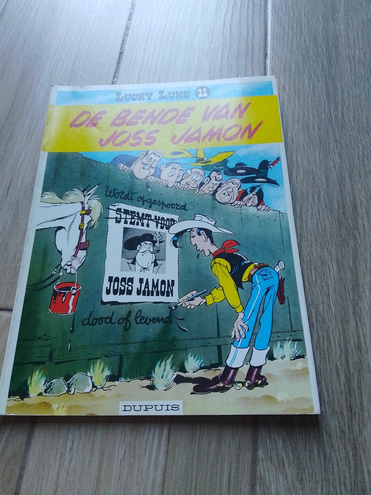 Stripalbum Lucky Luke, Boeken, Ophalen, Eén stripboek, Zo goed als nieuw, Niel Morris