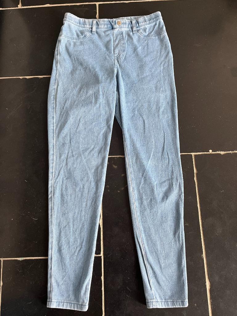 Jeanslook legging Esmara maat 36, Legging, Maat 36/38 (S), Blauw, Zo goed als nieuw
