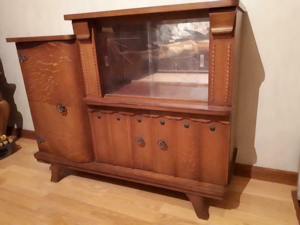 Klein meubilair 100 cm breed, 39 cm diep en 82 cm hoog, Antiek en Kunst, Antiek | Meubels | Kasten, Ophalen of Verzenden