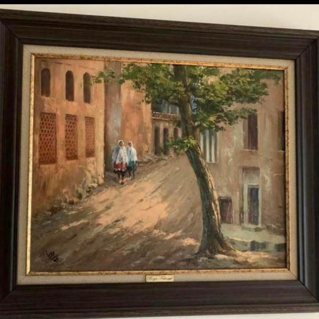 Schilderij gesigneerd, Antiek en Kunst, Ophalen of Verzenden