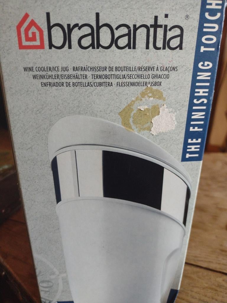 Rafraîchisseur de bouteilles/réserve à glaçons Brabantia, Enlèvement ou Envoi, Neuf