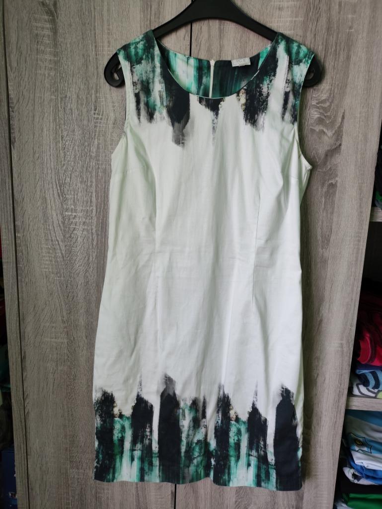 Green ice kleedje mt 38, Kleding | Dames, Jurken, Maat 38/40 (M), Wit, Ophalen of Verzenden, Gedragen