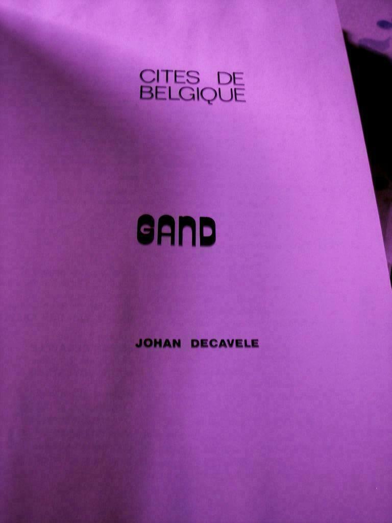 Livre Artis Historia - Gand, Enlèvement, Comme neuf