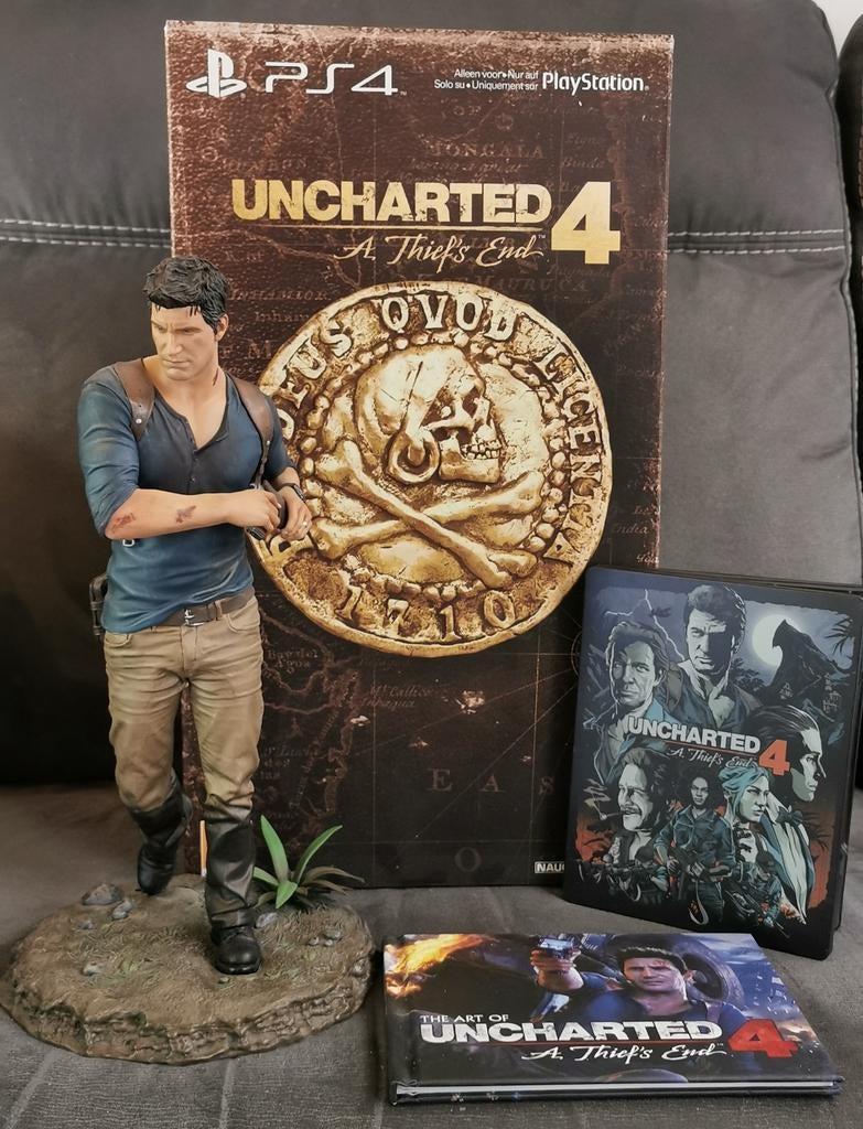 Uncharted 4 edition collector ps4, Boeken, Ophalen