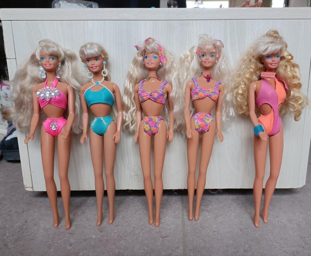 Barbies d'époque... 1993... 1989... 1997..., Enlèvement ou Envoi, Utilisé, Barbie
