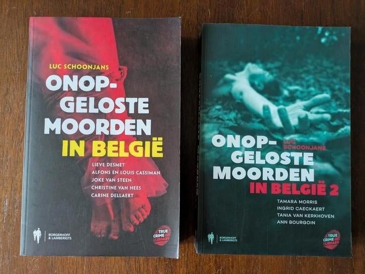 Boeken Onopgeloste moorden in Belgie / Luc Schoonjans, Boeken, Ophalen of Verzenden, Luc Schoonjans