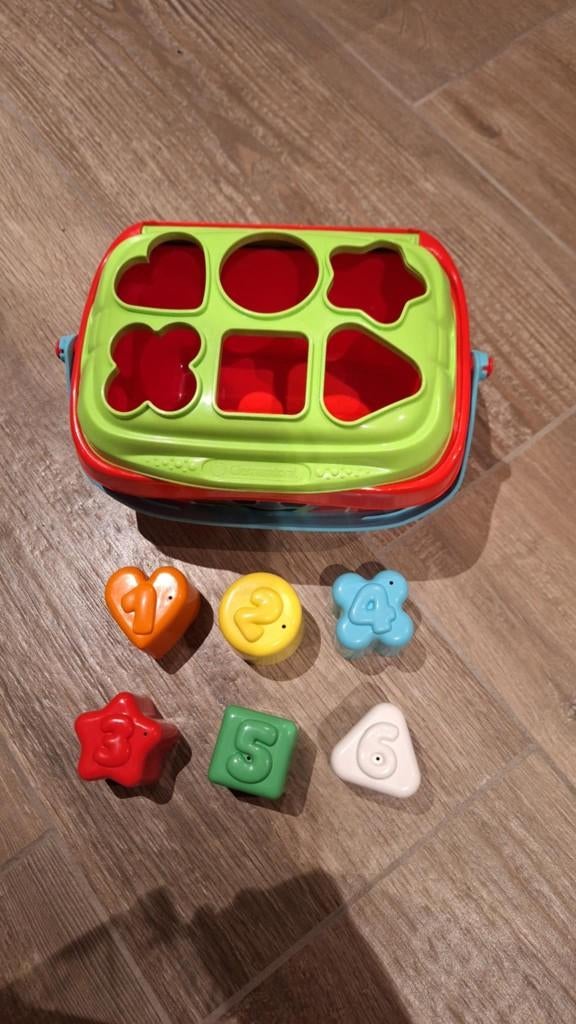 Clementoni vormen sorteerder, Ophalen, Gebruikt