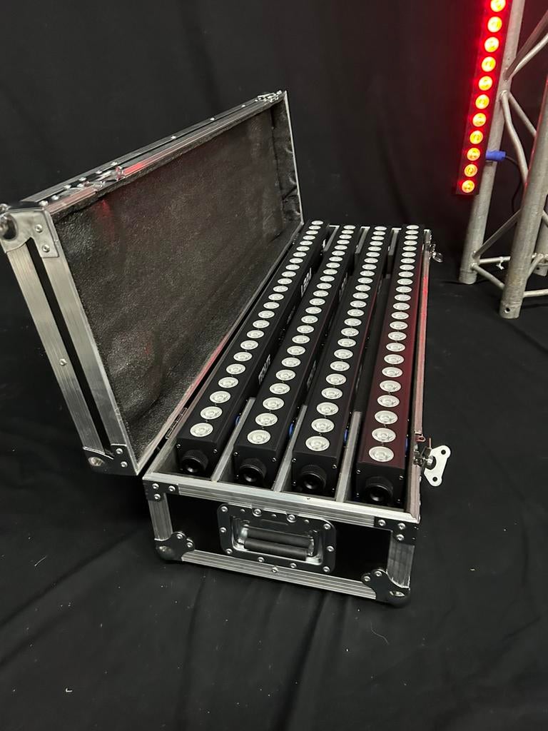 Flightcase voor 8x LB24 Ledbarren Nieuw, Muziek en Instrumenten, Behuizingen en Koffers, Ophalen of Verzenden, Nieuw, Flightcase